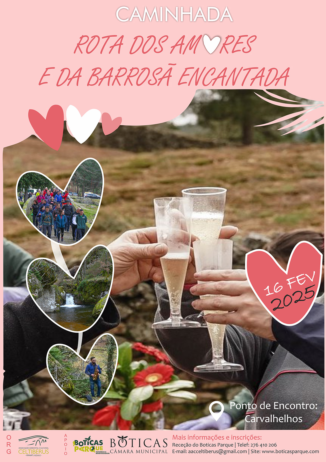 Caminhada Rota dos Amores e da Barros Encantada